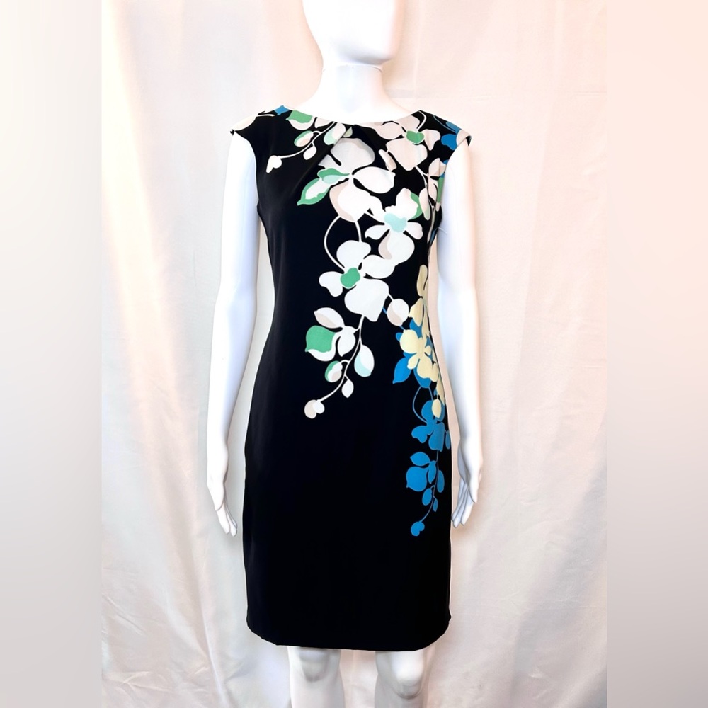 New York & Co Floral Bodycon Dress Size 2
